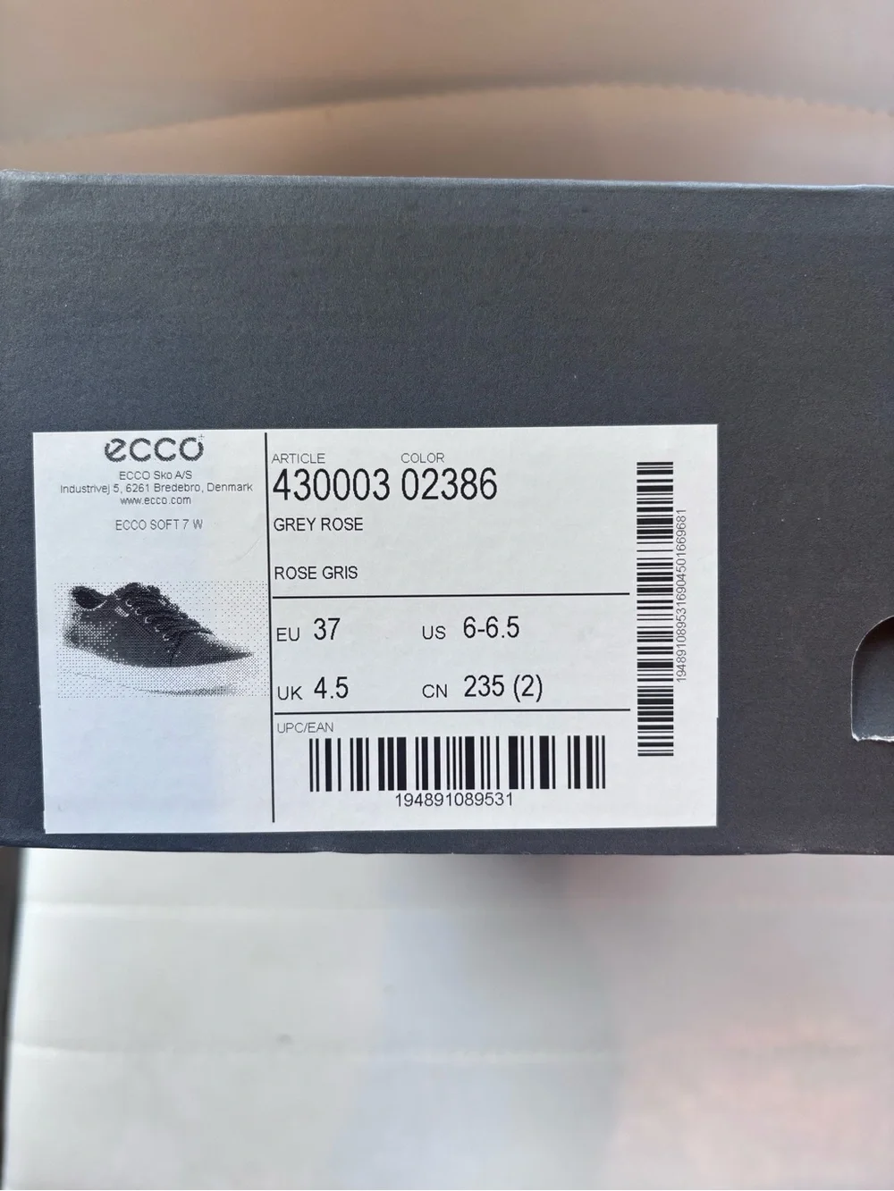 ECCO Cariuma Womens Pink Canvas Sneakers